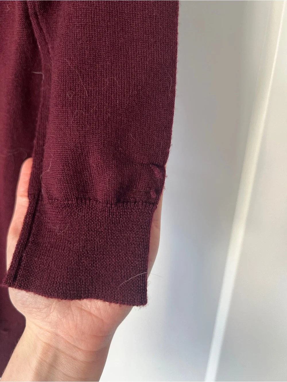 J. Crew Maroon Crewneck Sweater